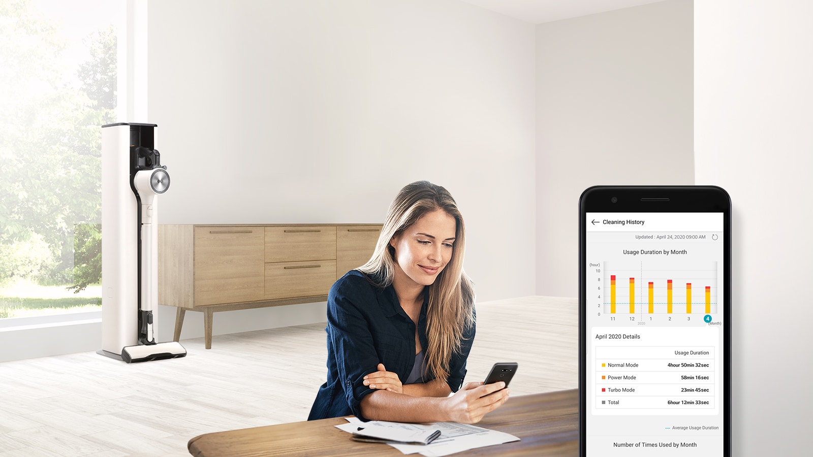 Gérez facilement votre aspirateur