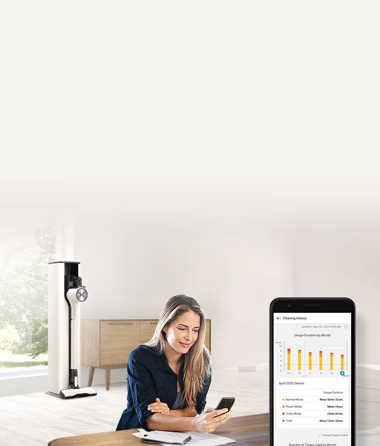 Gérez facilement votre aspirateur