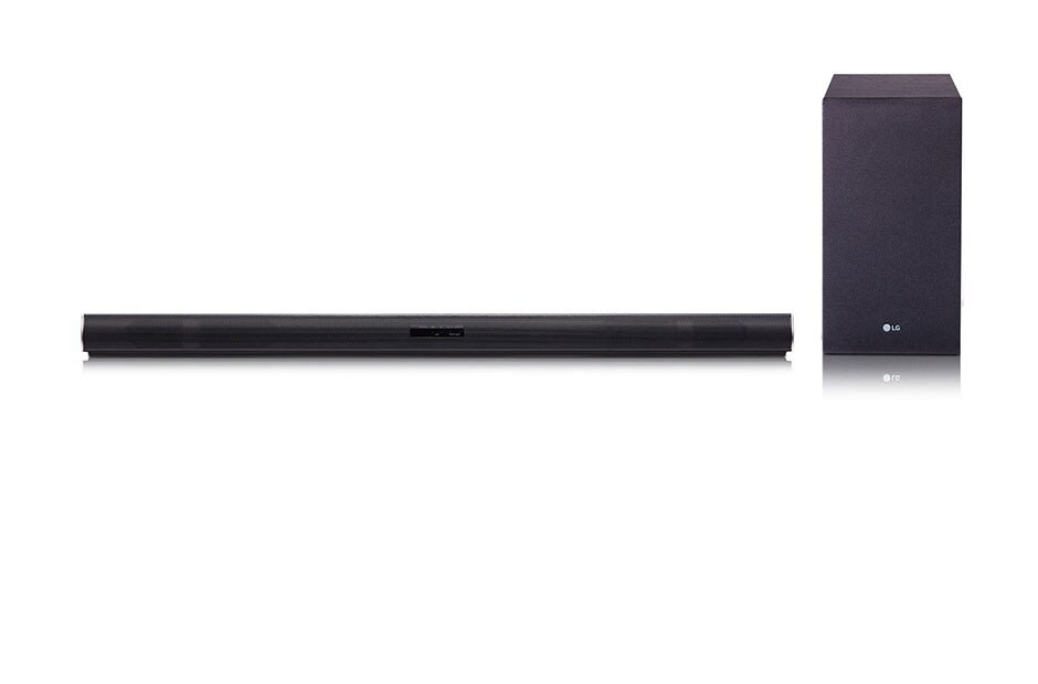 LG SOUNDBAR | Puissance 300W | Optique / HDMI 1.4 / USB / Jack Bluethooth 4.0 | Caisson de basses sans fil, SJ4