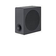 LG Barre de son 3.1.3 | 480W | DTS:X | Dolby Atmos | Bluetooth | eARC | Hi-Res | IMAX enhanced, Vue en diagonale du caisson de basses, S80QY, thumbnail 14
