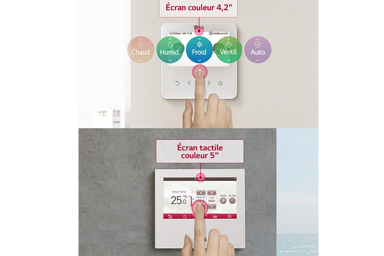 Design élégant et interface intuitive