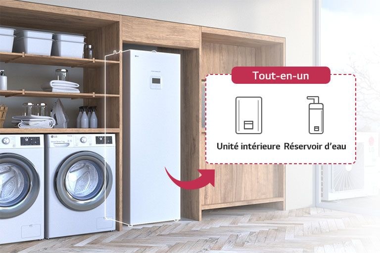 Gagnez de la place avec un modèle intégré