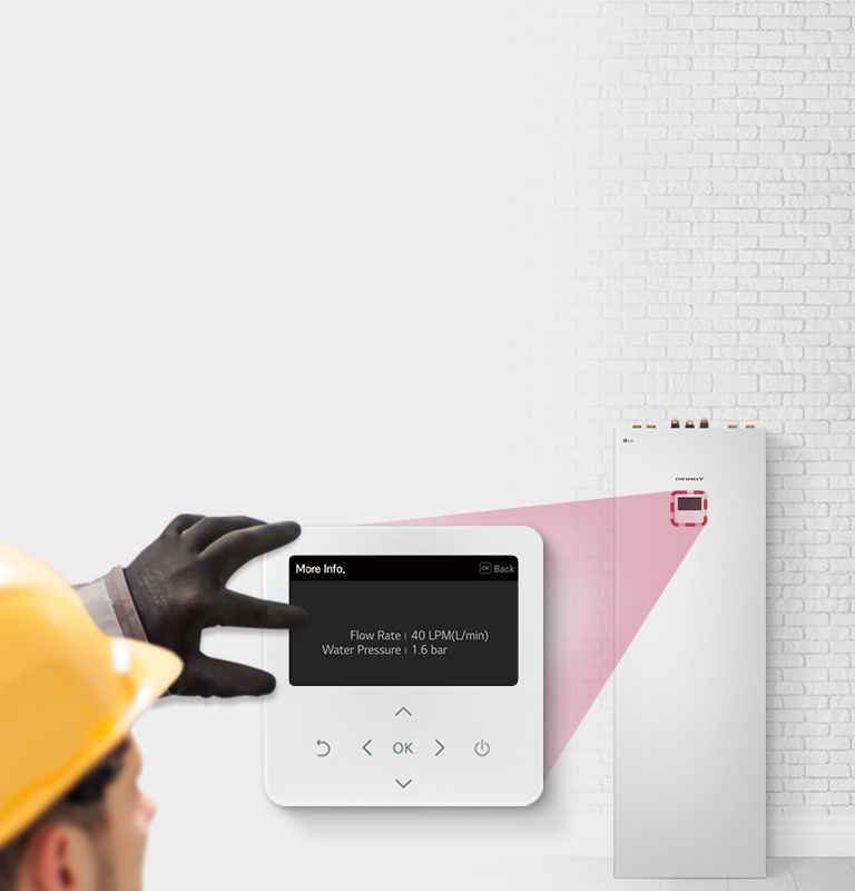 Gestion facile de l’entretien avec un système de surveillance simple