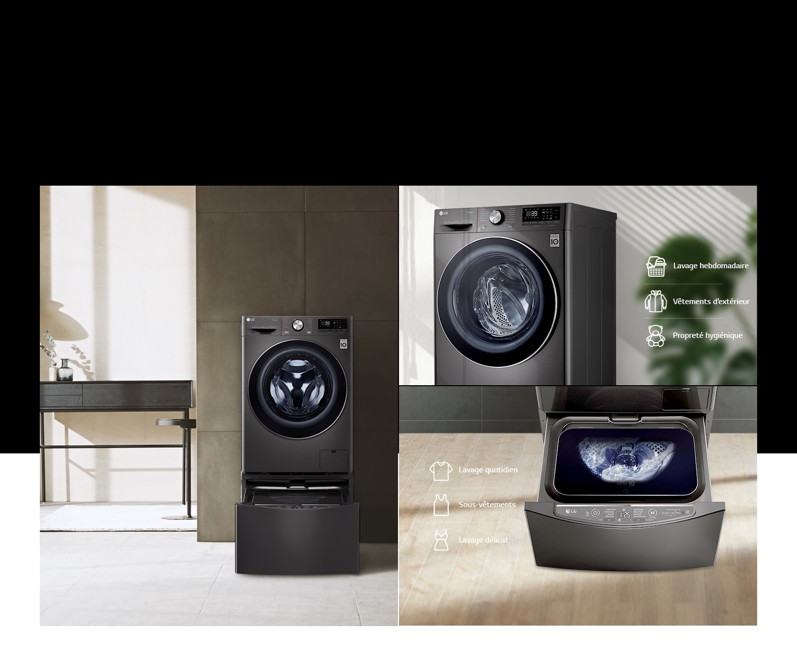 Compatible avec TWINWash™ Mini