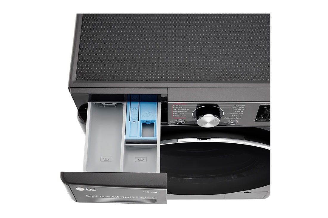 LG Lavante/Séchante 10.5/7KG | AI DD™ | 6 Motion Direct Drive™ | SmartThinQ™, F4V9RCP2E, thumbnail 7