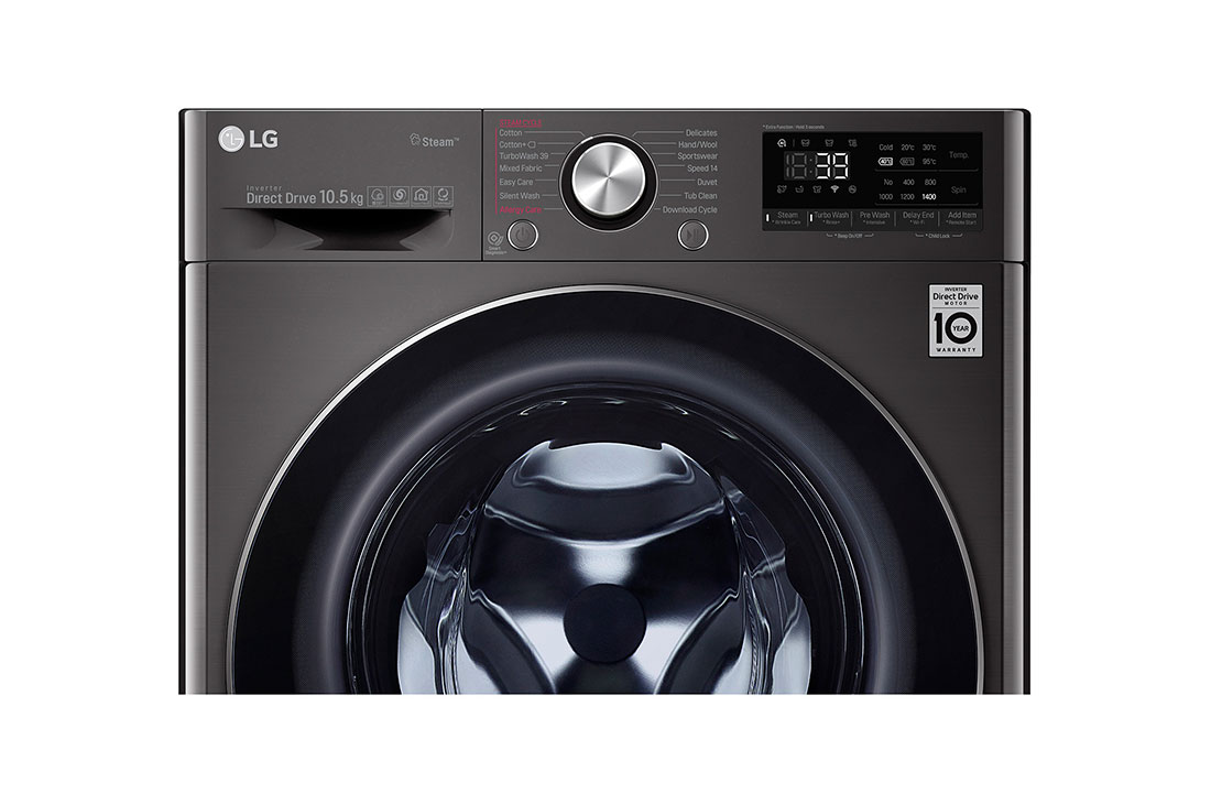 LG Lave-linge 10.5KG | AIDD™ | 6 Motion Direct Drive™ | SmartThinQ™, F4V9RWP2E, thumbnail 5