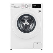LG Lave-linge 10.5KG | AIDD™ | 6 Motion Direct Drive™ | SmartThinQ™, LG F4V3RYP3WE Front view, F4V3RYP3WE, thumbnail 1