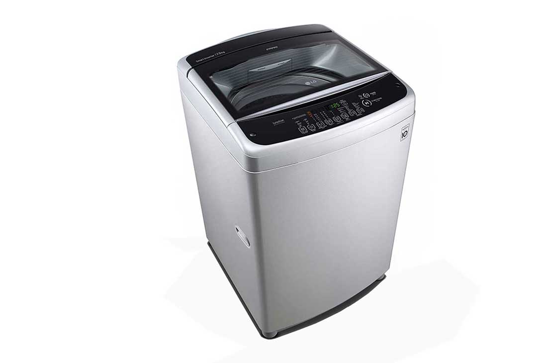 LG Lave-linge à chargement par le haut 13KG | TurboDrum™ | Smart Inverter, side view, T1388NEHTE, thumbnail 3