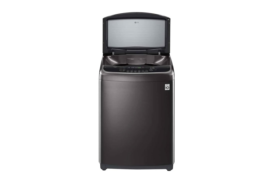 LG Lave-linge à chargement par le haut 14KG | TurboDrum™ | Smart Inverter, Front view, T1466NEHT2