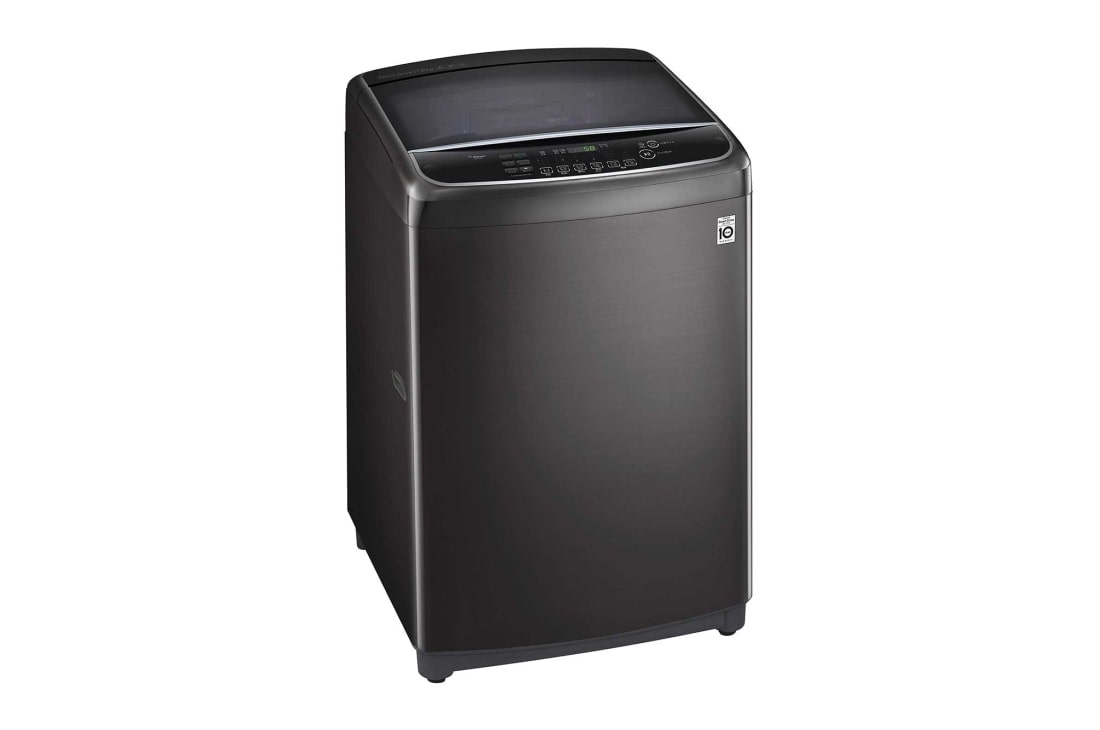LG Lave-linge à chargement par le haut 14KG | TurboDrum™ | Smart Inverter, side view, T1466NEHT2, thumbnail 5