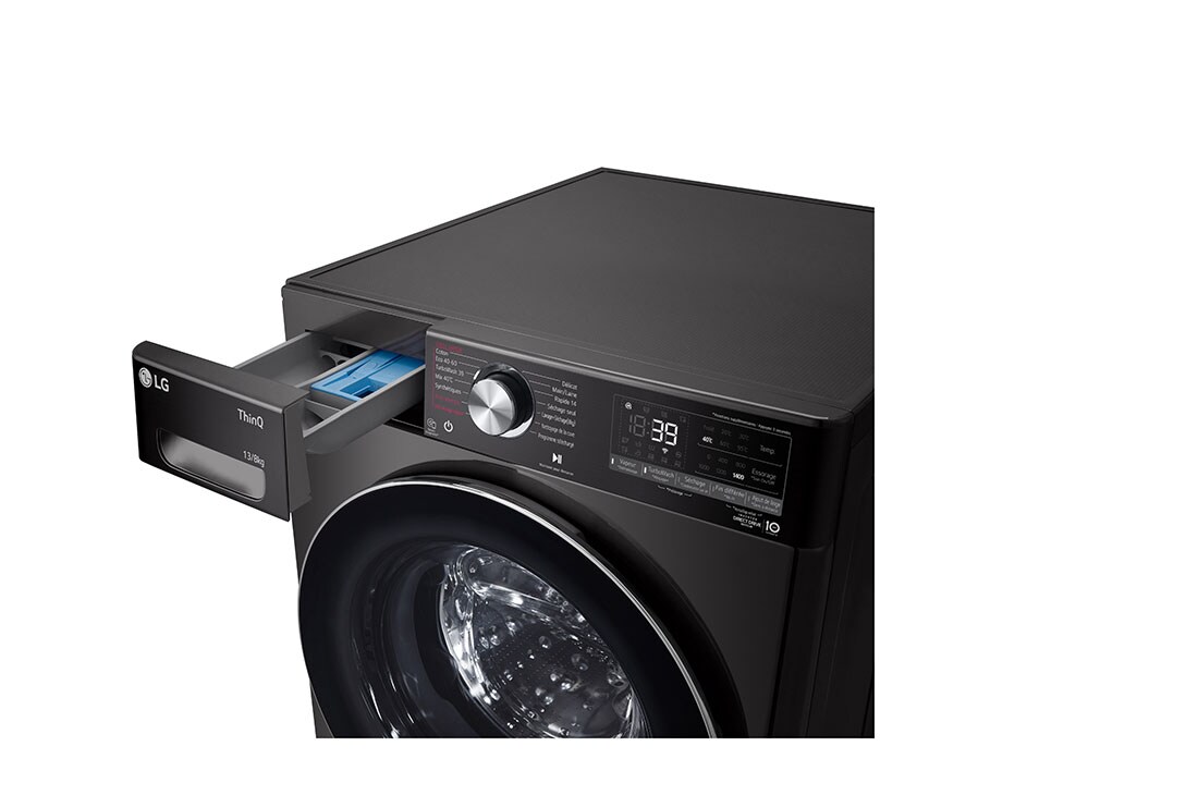 LG Lavante/Séchante 13/8KG | AI DD™ | 6 Motion Direct Drive™ | SmartThinQ™, detail right view, F4V9LCP2EE, thumbnail 5