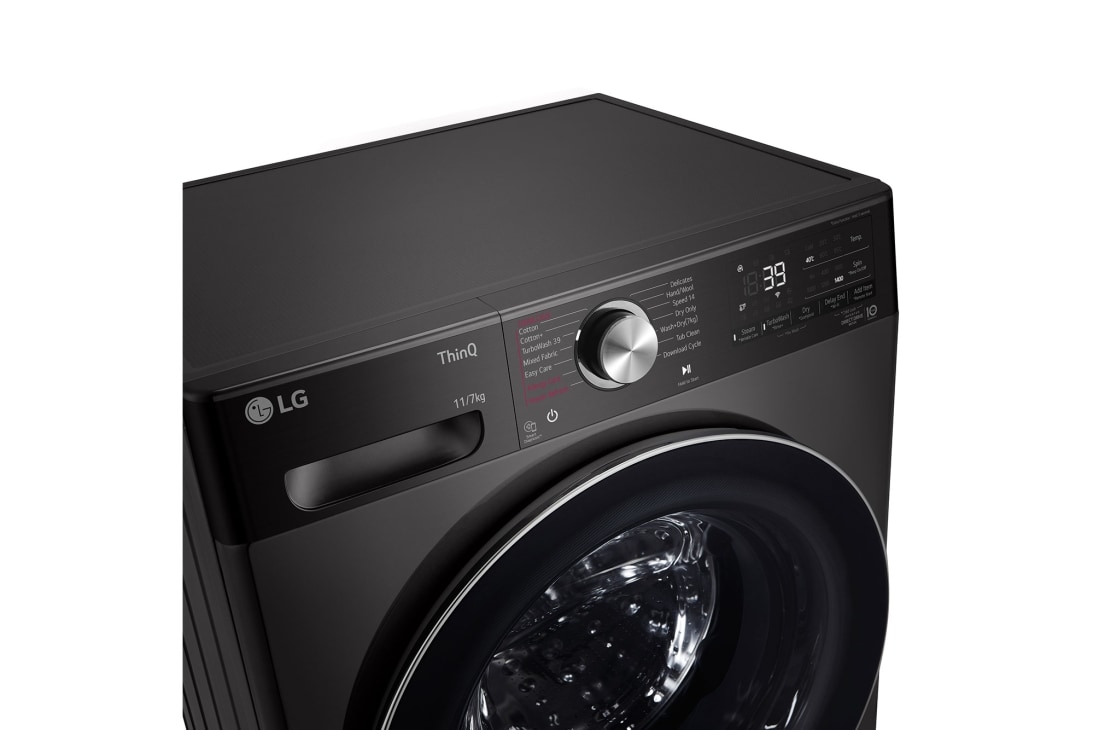 LG Lavante/Séchante 11/7KG | AI DD™ | 6 Motion Direct Drive™ | SmartThinQ™, F4V9ECP2E, thumbnail 4