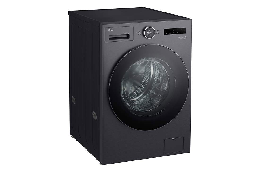 LG Lavante/Séchante 20/10Kg&nbsp;| AIDD™ | 6 Motion Direct Drive™ | SmartThinQ™, LG F0Z9DFP26 Side view, F0Z9DFP26, thumbnail 10