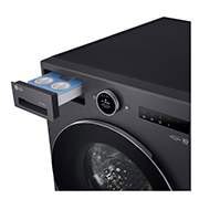 LG Lavante/Séchante 20/10Kg&nbsp;| AIDD™ | 6 Motion Direct Drive™ | SmartThinQ™, LG F0Z9DFP26Top Right Drawer Open view, F0Z9DFP26, thumbnail 5