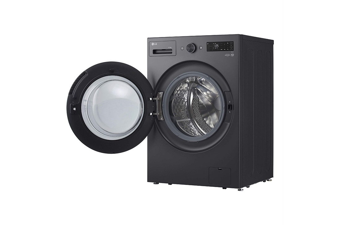 LG Lavante/Séchante 15/8Kg | AIDD™ | 6 Motion Direct Drive™ | SmartThinQ™, LG F0Z6DRP24 side open view, F0Z6DRP24, thumbnail 13