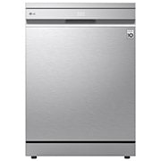 LG Lave-Vaisselle QuadWash™ | 14 Couverts | TrueSteam™ | Inverter Direct Drive™, Vue avant du lave-vaisselle 14&nbsp;places QuadWash™ Prime Silver avec TrueSteam™, séchage thermique, DFC287HVS, DFC287HVS, thumbnail 1