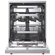 LG Lave-Vaisselle QuadWash™ | 14 Couverts | TrueSteam™ | Inverter Direct Drive™, Vue avant ouverte avec Lave-vaisselle LG, DFC287HVS, thumbnail 5