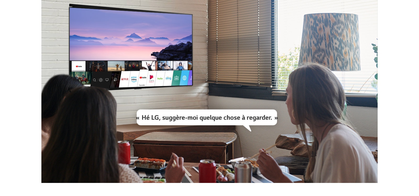 Utilisez des commandes vocales simples pour profiter de recommandations de films, de séries ou de chaînes en fonction de ce que vous regardez habituellement.