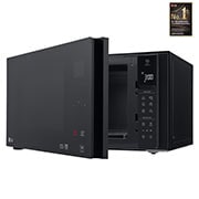 LG Micro-ondes Solo | NeoChef™ 25L | Smart inverter | Solo | Porte battante latérale, Door open with buttons display, MS2595DIS, thumbnail 4