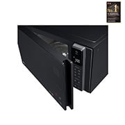 LG Micro-ondes Solo | NeoChef™ 25L | Smart inverter | Solo | Porte battante latérale, top view, MS2595DIS, thumbnail 7