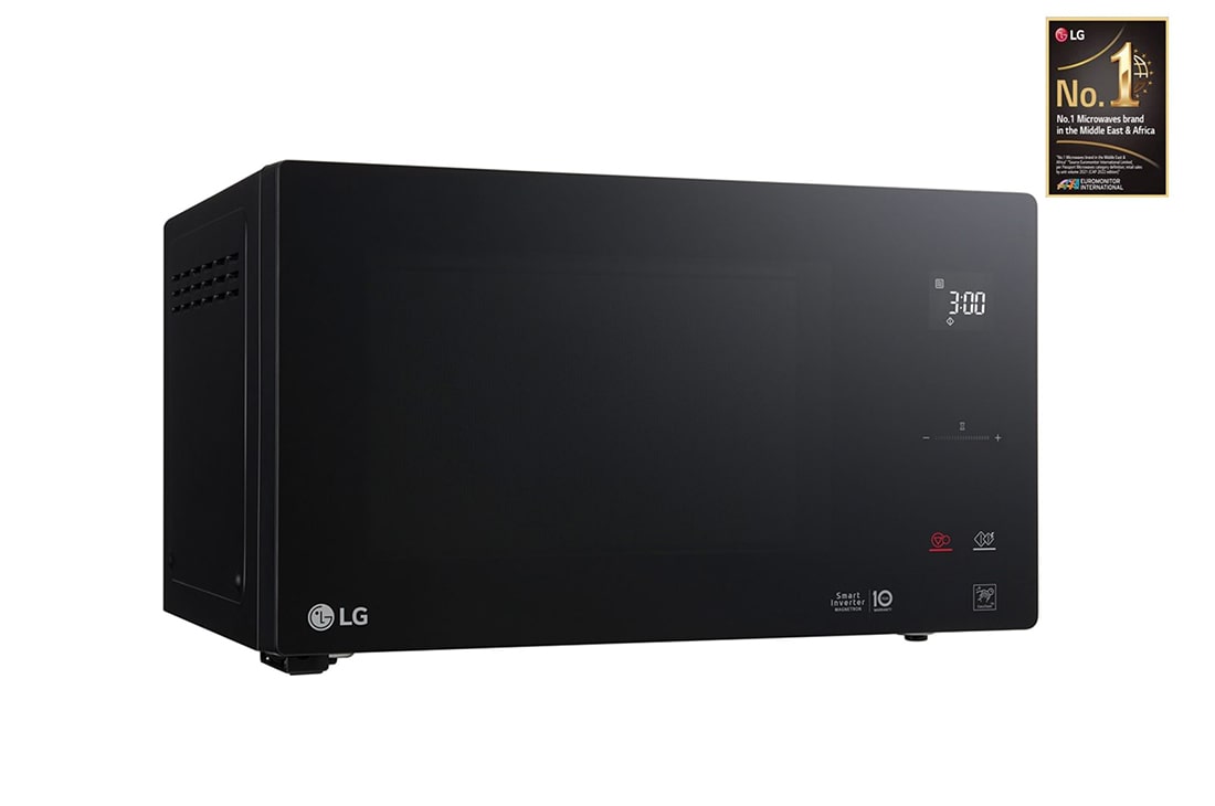 LG Micro-ondes Solo | NeoChef™ 25L | Smart inverter | Solo | Porte battante latérale, Right view, MS2595DIS, thumbnail 2
