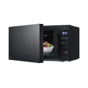 LG Micro-ondes Solo | NeoChef™ 20L | ON OFF | Solo | Porte s'ouvrant vers le bas, Right Side Open_Food, MS2032GAS, thumbnail 5