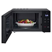 LG Micro-ondes Solo | NeoChef™ 30L | ON OFF | Solo | Ouverture de porte par bouton, front door open with food, MS3032JAS, thumbnail 2