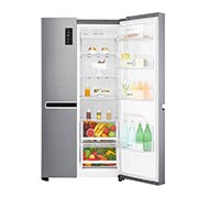 LG Réfrigérateur Side by Side | 626L | Gris | Compresseur linéaire | Moist Balance Crisper™   | FRESHBalancer™ | Smart Diagnosis™, GC-B247SLUV, thumbnail 5