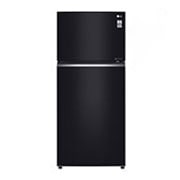 LG Réfrigérateur 2 portes | Compresseur linéaire Inverter | 469L | Noir | NatureFRESH™ | DoorCooling+™ | LINEARCooling™ | HygieneFresh+™ | SmartThinQ™, GN-C71SGGU, thumbnail 2