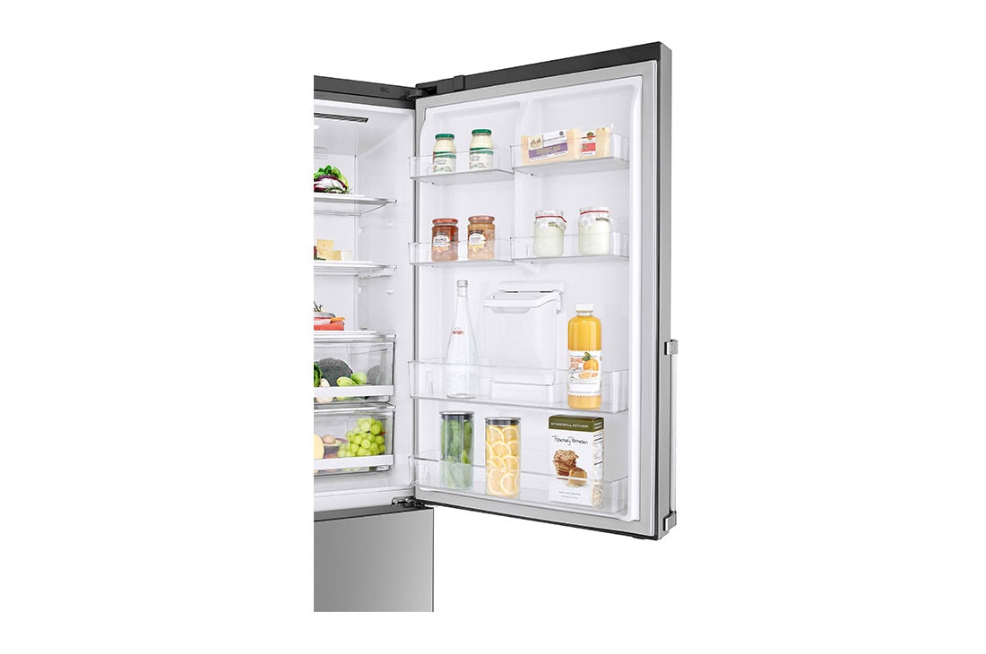 LG Combiné | 446L| No Frost | Door Cooling+™ | Affichage Externe, GC-F569BLCZ-Door Detail, GC-F569BLCM, thumbnail 10