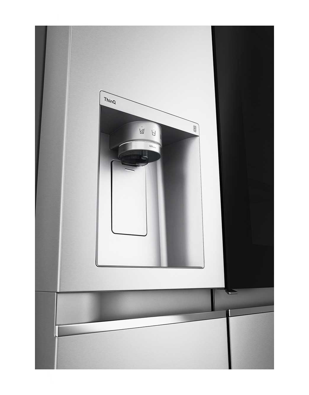 LG InstaView Side by Side | 617L | UVnano® | Hygiene Fresh+™, GC-X257CSES, GC-X257CSES
