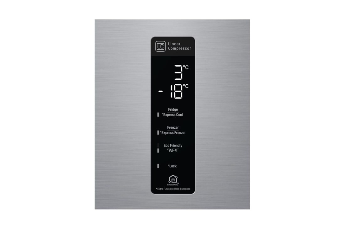 LG Congélateur bas de 451 L avec compresseur à onduleur en argent platine, GC-B569NLLM, GC-B569NLLM, thumbnail 4