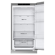 LG Combiné | 344L | No Frost | Door Cooling+™, Top door open without  food detail, GC-B459FM8W, thumbnail 8