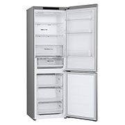 LG Combiné | 344L | No Frost | Door Cooling+™, Left side view all door open without food, GC-B459FM8W, thumbnail 15