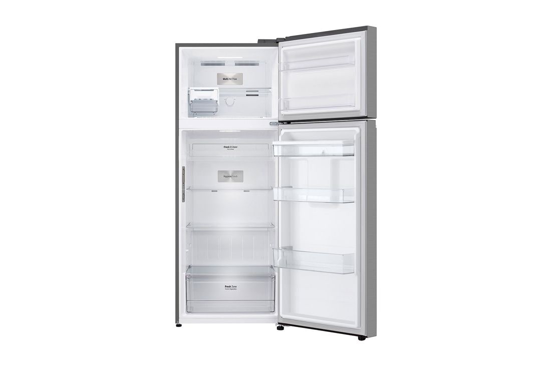 LG 2 Portes | 459L | No Frost | HygieneFresh+™ | Affichage Externe, front open view, GN-F452PFBK, thumbnail 7
