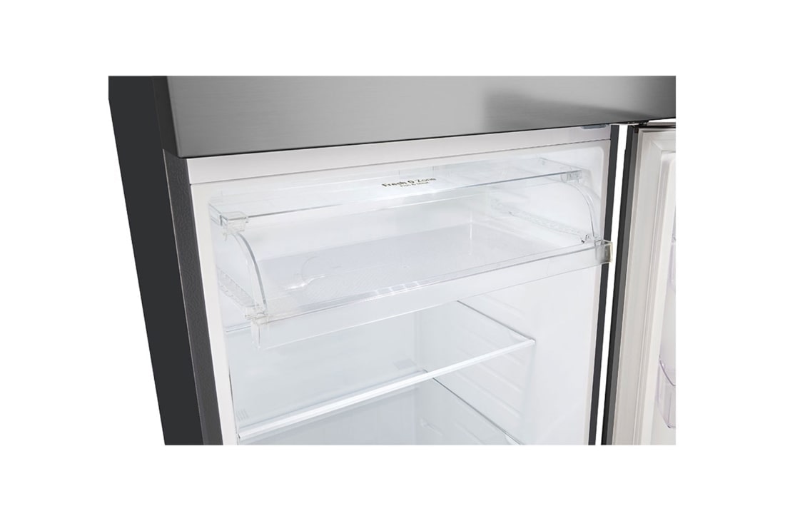 LG 2 Portes | 461L | No Frost | Door Cooling+™, front open view, GN-B452PFFK, thumbnail 7