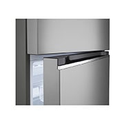 LG 2 portes | 395L | Réfrigérateur avec compartiment congélateur supérieur | Smart Inverter Compressor | LinearCooling™ | DoorCooling+™, handle, GN-B392PFFB, thumbnail 5