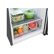 LG 2 portes | 395L | Réfrigérateur avec compartiment congélateur supérieur | Smart Inverter Compressor | LinearCooling™ | DoorCooling+™, nourriture, GN-B392PFFB, thumbnail 9