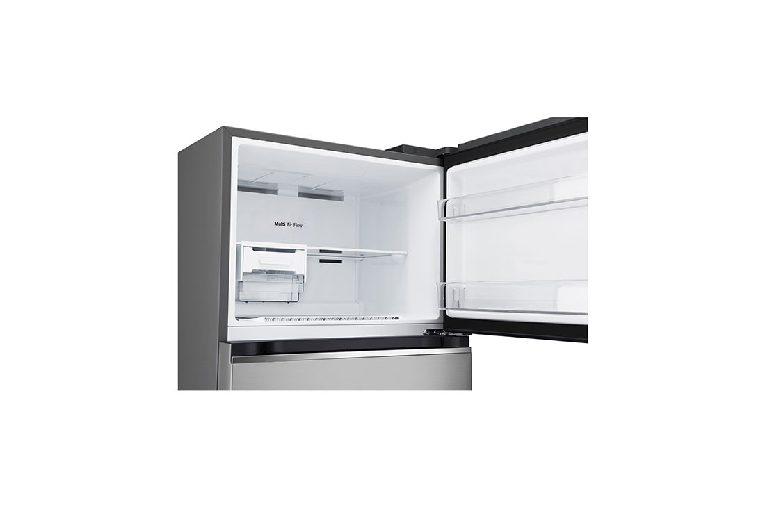 LG 2 portes | 395L | Réfrigérateur avec compartiment congélateur supérieur | Smart Inverter Compressor | LinearCooling™ | DoorCooling+™, congélateur supérieur, GN-B392PFFB, thumbnail 7