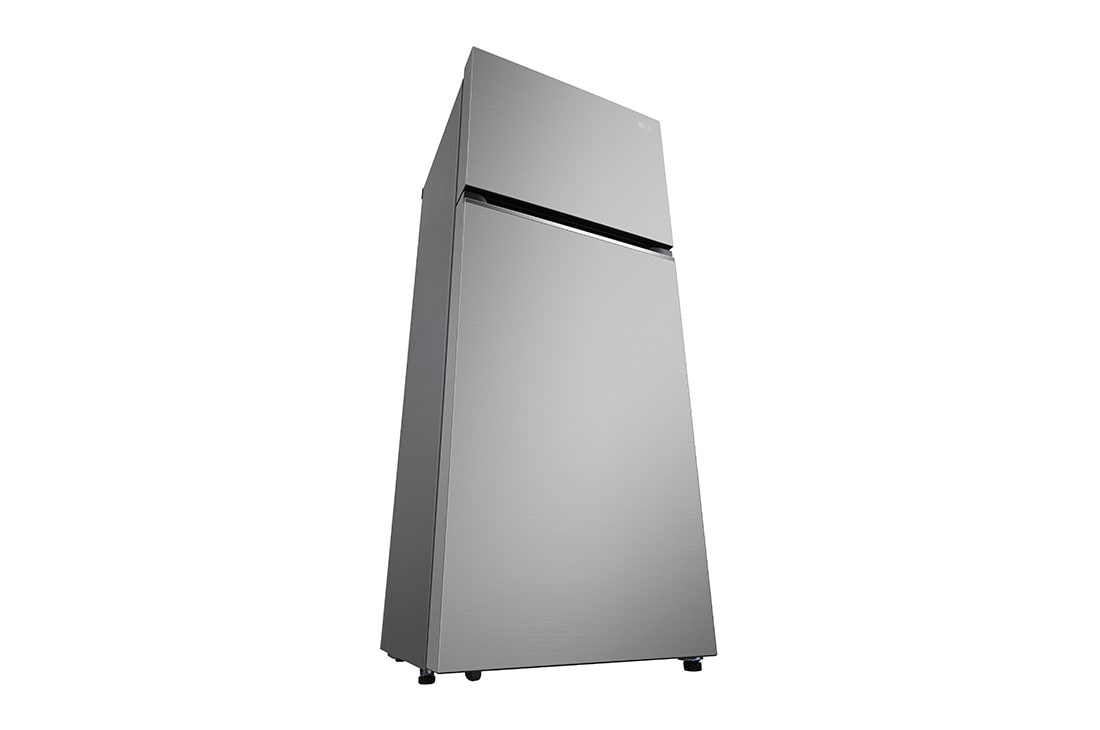 LG 2 portes | 395L | Réfrigérateur avec compartiment congélateur supérieur | Smart Inverter Compressor | LinearCooling™ | DoorCooling+™, vue arrière, GN-B392PFFB, thumbnail 12