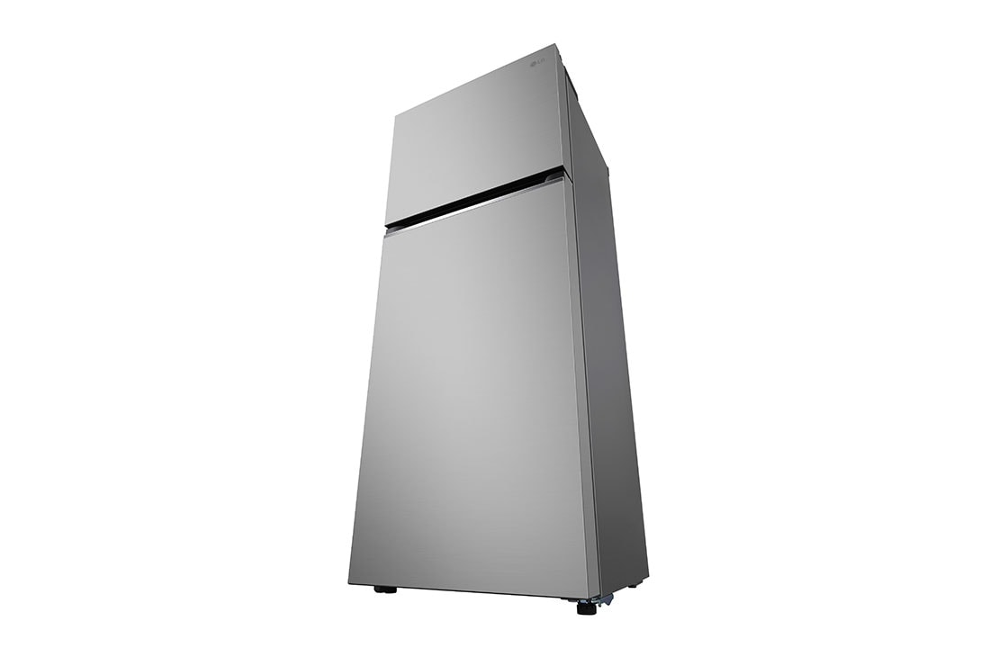 LG 2 portes | 395L | Réfrigérateur avec compartiment congélateur supérieur | Smart Inverter Compressor | LinearCooling™ | DoorCooling+™, vue en perspective de dessus, GN-B392PFFB, thumbnail 13