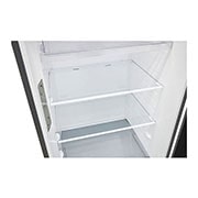 LG 2 Portes | 461L | No Frost | Door Cooling+™, bottom freezer opened with spaceplus ice system attached and without food stored, GJ-B452PFFK, thumbnail 9