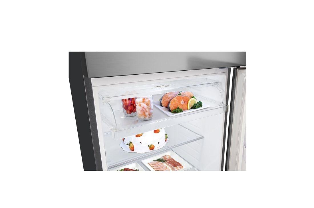LG 2 Portes | 459L | No Frost | HygieneFresh+™ | Affichage Externe, detail view of temperature control knob, GJ-F452PFBK, thumbnail 4