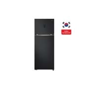 LG Refrigerateur 2 Portes | 461L | Door Cooling+™ | Affichage Externe | No Frost, Vue de l’avant du réfrigérateur LG, GJ-B452PQBK, thumbnail 1