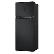 LG Réfrigérateur congélateur supérieur 493&nbsp;L en Essence Noir mat, Vue latérale du réfrigérateur LG, GJ-B452PQBK, thumbnail 13