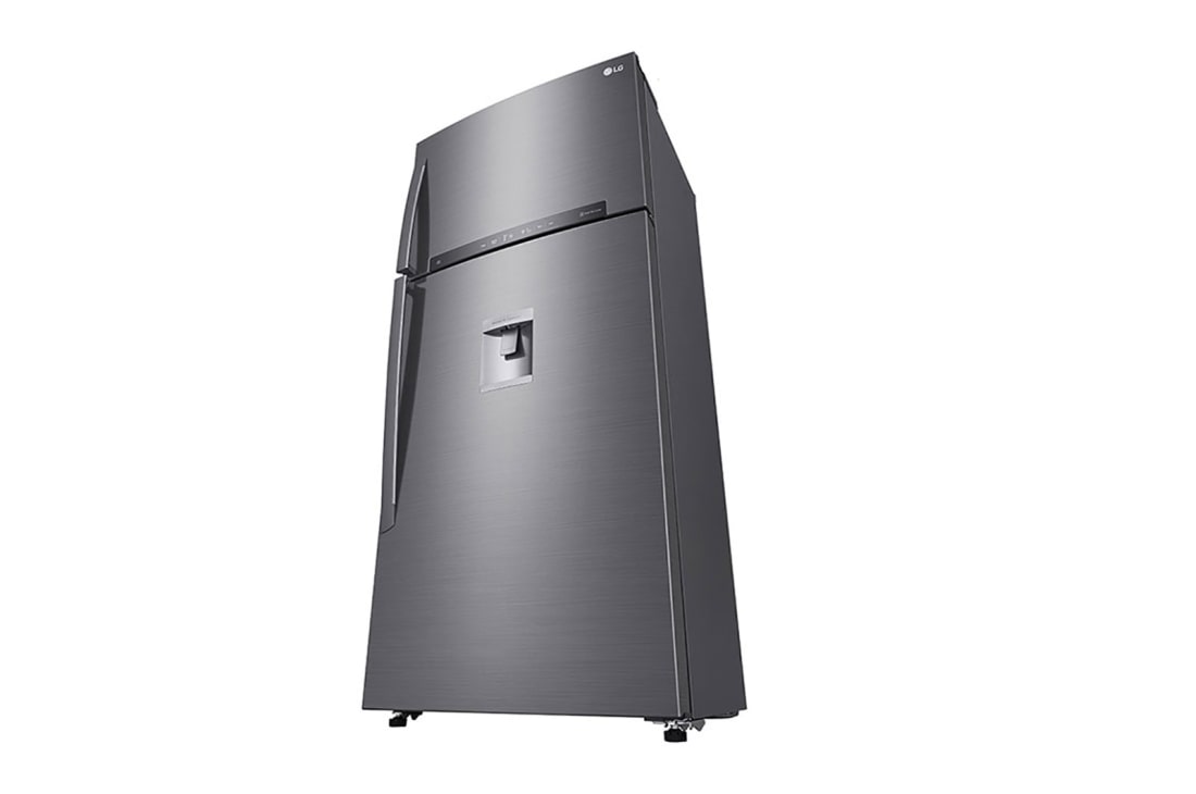 LG Refrigerateur 2 Portes | 504L | Door Cooling+™ | Affichage Externe | No Frost, LG GN-F71HLHU Left perspective view, GN-G62BLHL, thumbnail 3