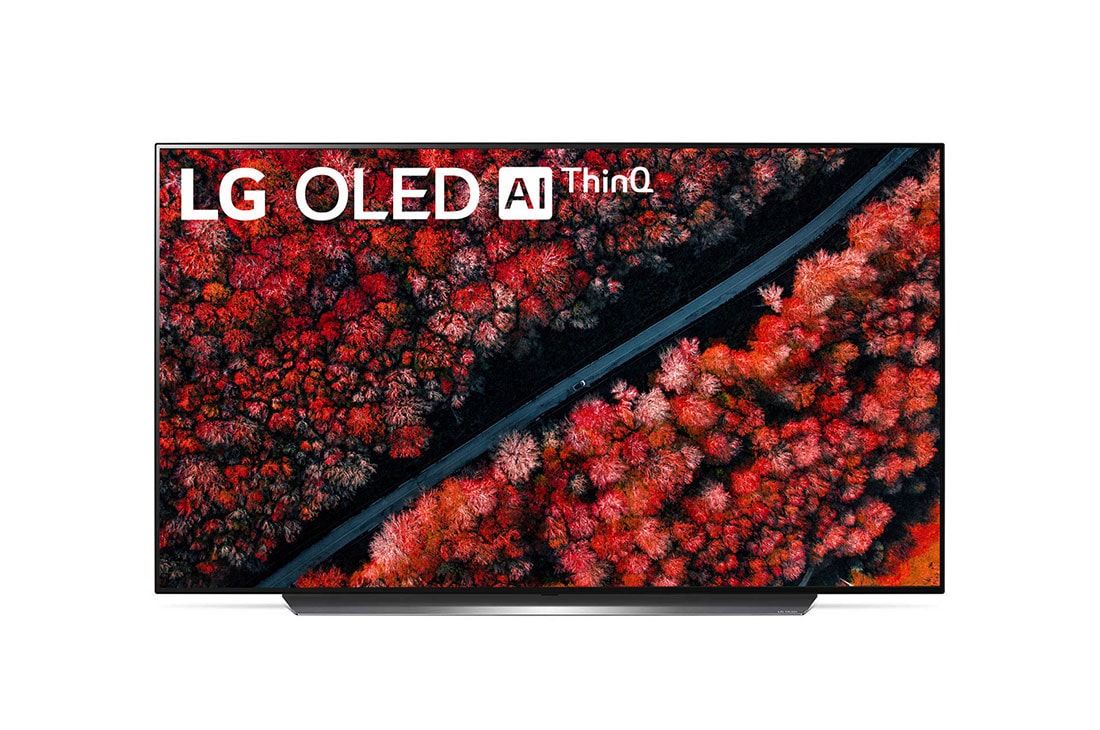 LG TV OLED 65 pouce C9 Séries Cinéma Screen Parfait Design TV OLED Smart 4K HDR avec ThinQ AI, OLED65C9PLA
