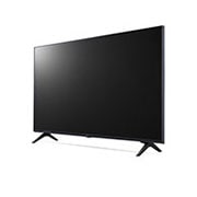LG, UHD 4K TV, 43 inch UR80 series, webOS Smart AI ThinQ, Magic Remote, 3 side cinema, HDR10, HLG, AI Sound Pro (5.1.2ch), 2 Pole stand, 2023 New, vue de côté à 30 degrés, 43UR80006LJ, thumbnail 3