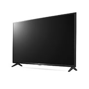LG UHD UQ75 TV | 43 pouces | 4 K Processeur IA a5 Gen5 | ThinQ AI | Télécommande magique | HDR | webOS, vue de côté à 30 degrés, 43UQ75006LG, thumbnail 3