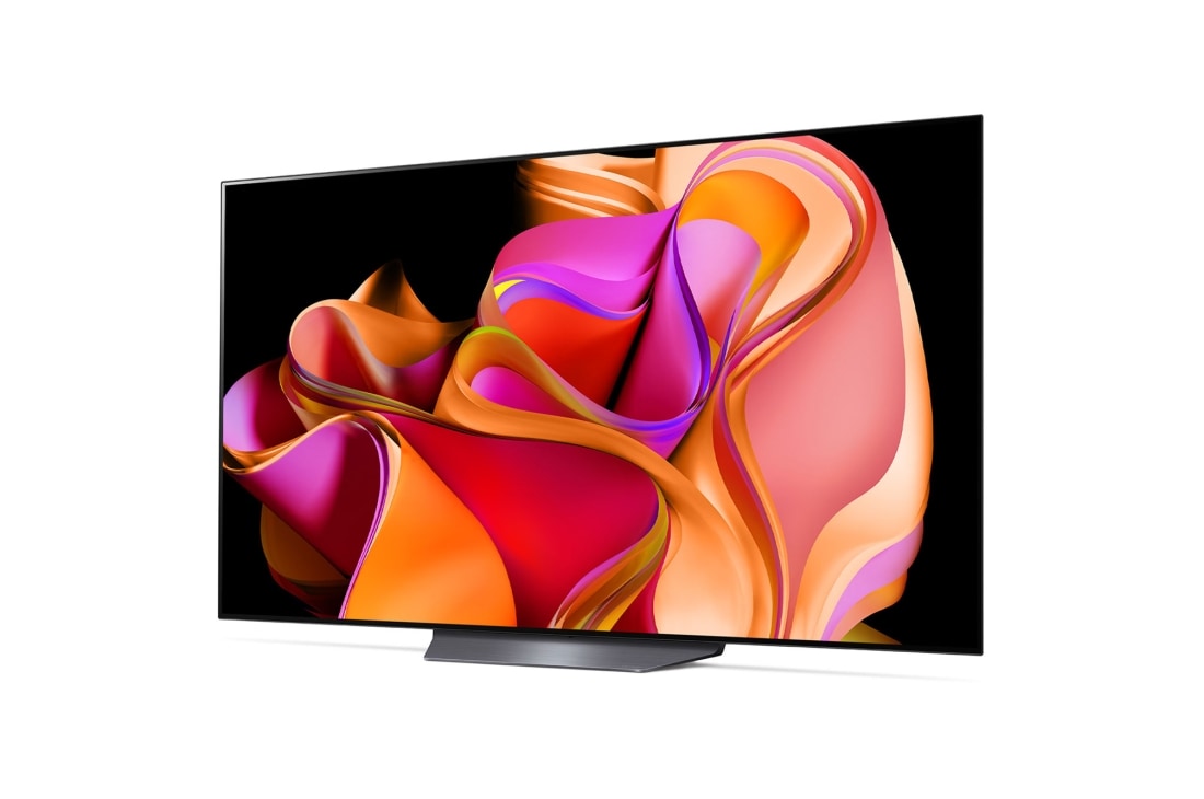 LG OLED Smart TV CS3 | 65 pouces | 4K Processeurs IA a9 Gen6 | ThinQ AI | Télécommande magique | HDR | webOS, Vue latérale légèrement inclinée vers la gauche., OLED65CS3VA, thumbnail 2